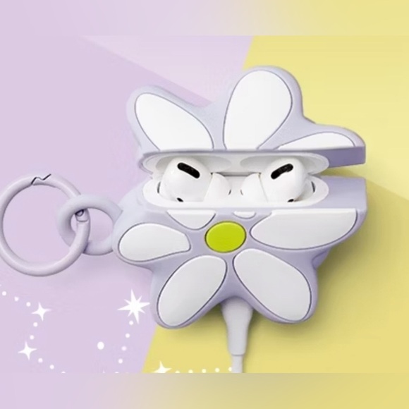 Other - AirPods Purple Daisy Case GEN 1
& 2
